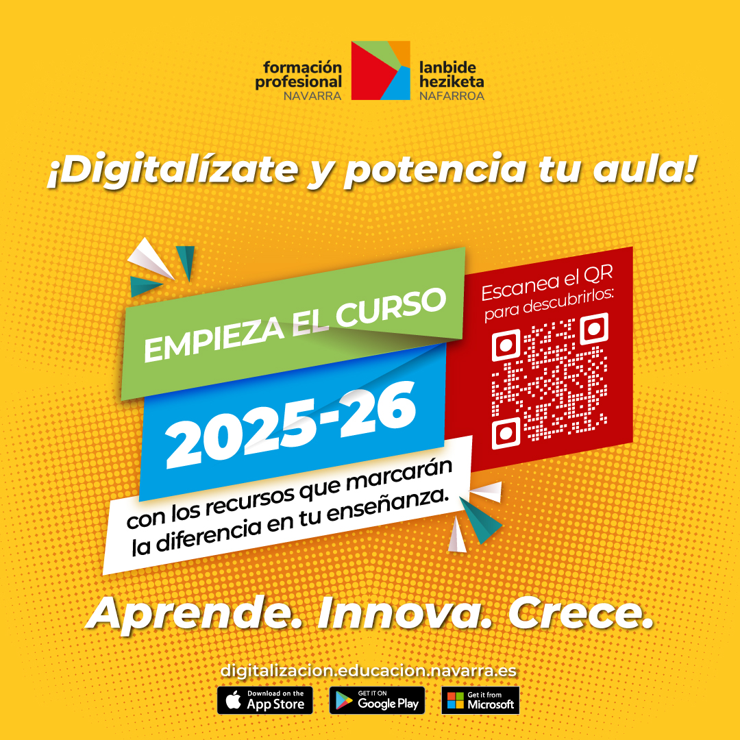 ¡Digitalízate y potencia tu aula! 25-26